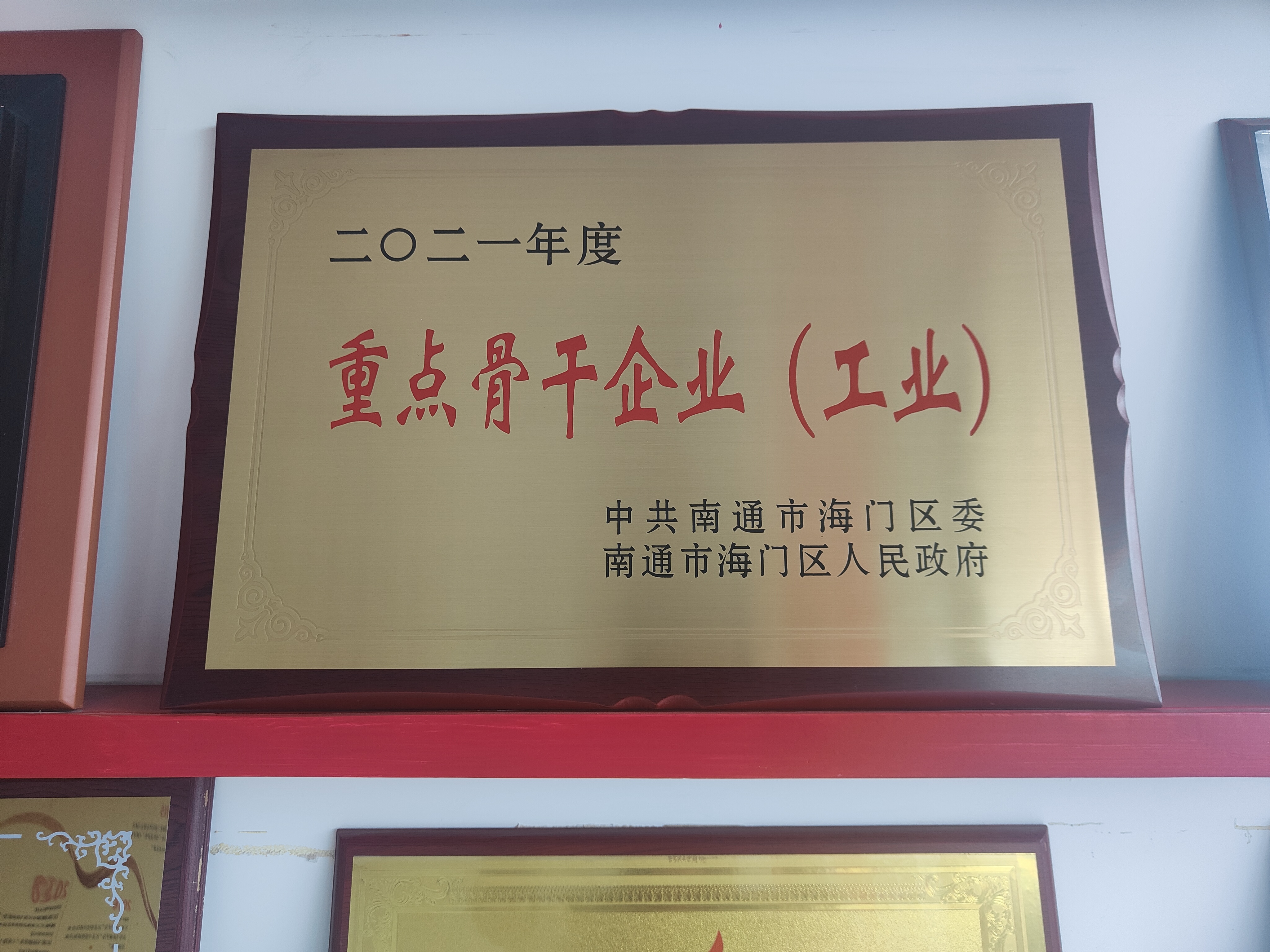 喜讯 | 江苏飞拓荣获 “重点骨干企业（工业）”荣誉称号